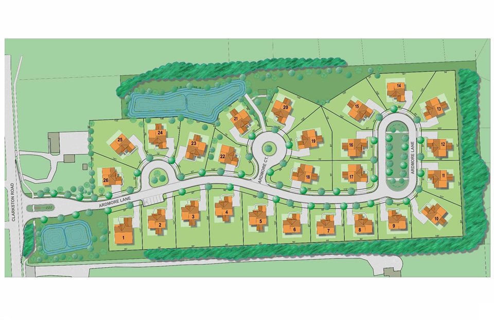 Ardmore Estates Site Plan