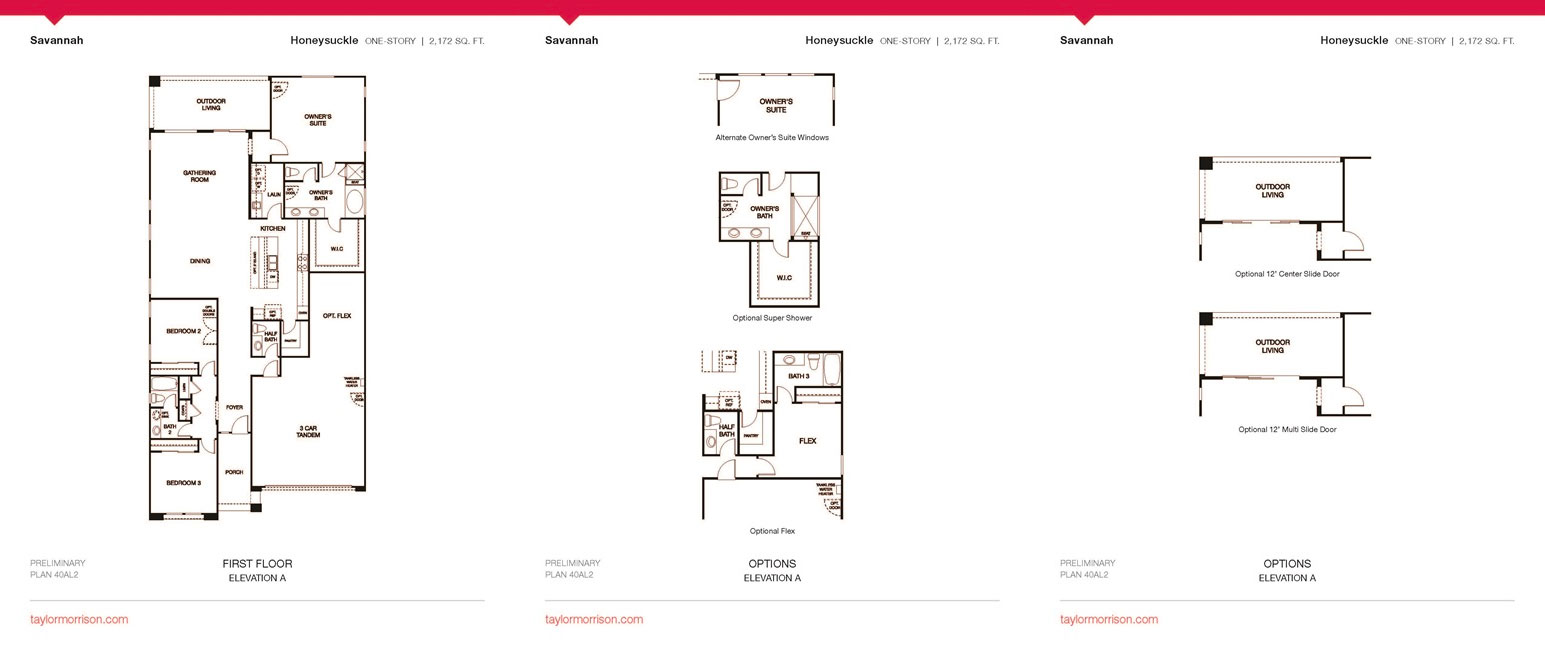 Savannah at Redpoint By Taylor Morrison The New Home