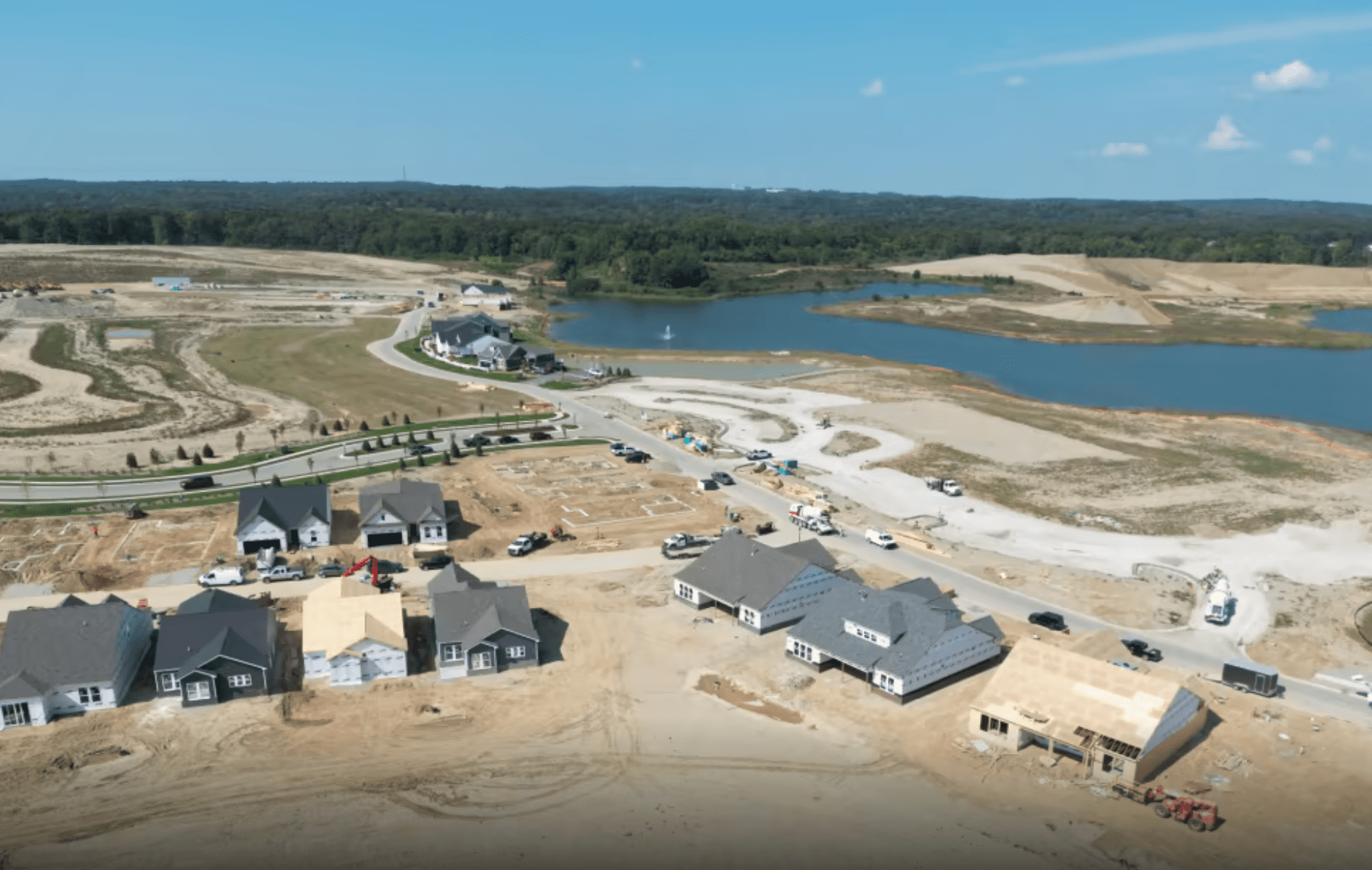 Kensington Ridge progress 2023; new homes coming to Milford March 2024 Newsletter