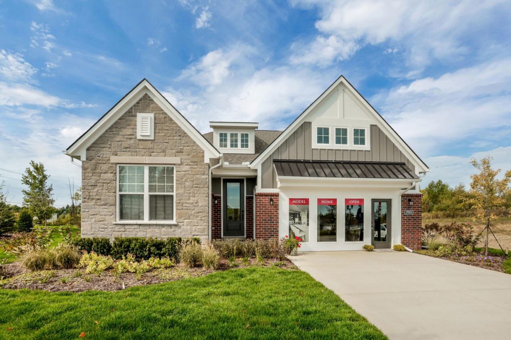 Mill Ridge Northville Model Home.